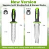 WORKPRO Hori Hori Garden Knife, Garden Tools with Oxford Sheath,