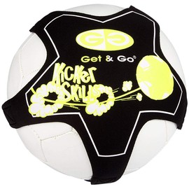GetGo Unisex's 16ZE Football Skill Trainer, Black/Fluorescent Yellow/White, One Size