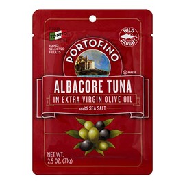 Portofino Albacore Tuna In Extra Virgin Olive Oil Pouch, 2.5 Ounce