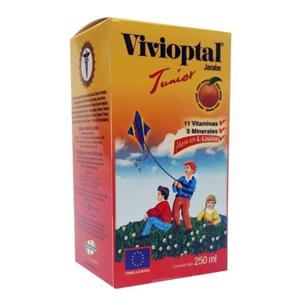 Vivioptal Júnior ® Jarabe, Vitaminas Y Minerales Para Niños