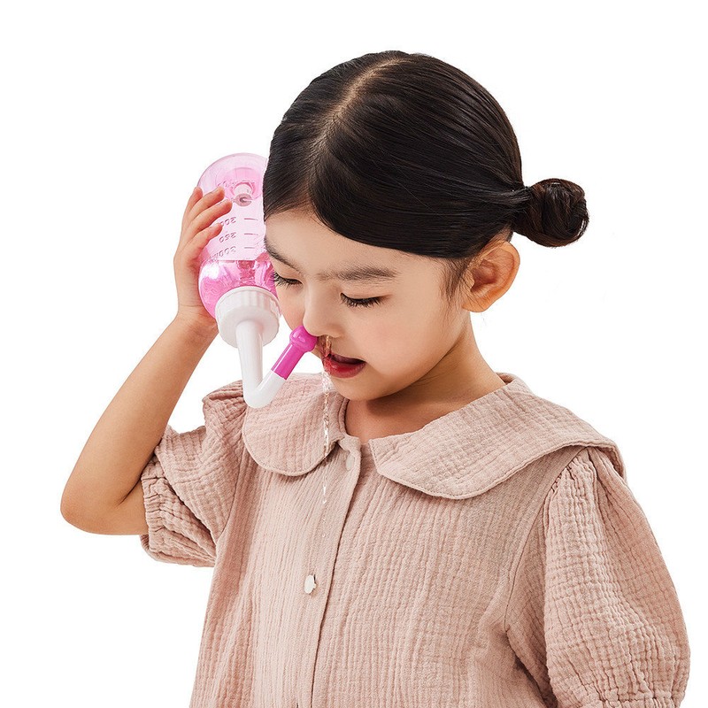 Nasal Fresh Nasal Irrigator Pink 300ml + 2 packets of