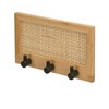 WENKO Allegre Decorative Hook Rack Made of High-Quality Bamboo and