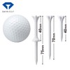DAIYA GOLF TE-434 Golf Tee, Repro Tee, Long, White