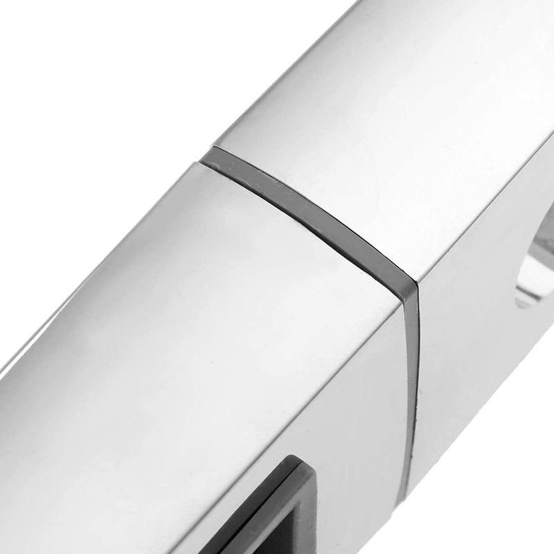 Hsthe Sea Shower Head Holder Adjustable Square Push Bar Handset