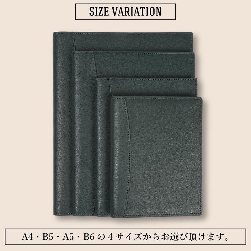Notebook Cover A4 Genuine Leather Journal Cover Notepad Cover Rhodia