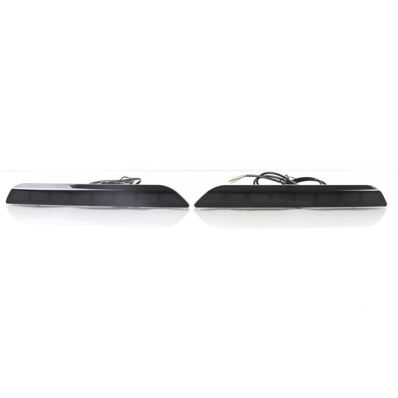 dreamrefit Smoke Rear Bumper Reflector Light For Ford Explorer 2020-24