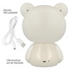 Westcott Lightbuddies Lampe Bär Bruno, LED-Nachtlicht für Kinder mit Akku