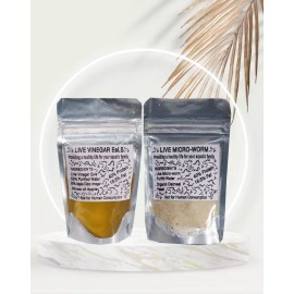 Unbranded BUY 2 GET 1 FREE Microworm Vinegar EEL Culture Starter Bundle Huge Live Culture - 3