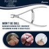 XIMTRA Cuticle Cutter Professional Stainless Steel 11.5cm with 7mm Cutting