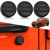 CALBEAU Keyhole Covers for 2007-2018 Jeep Wrangler JK Door, Strong
