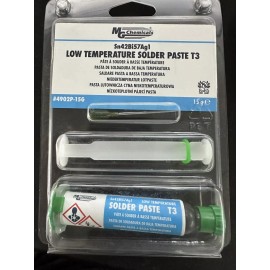 MG 4902P-15G SN42BI57AG1 LOW TEMPERATURE SOLDER PASTE T3
