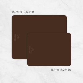 Dish Drying Mat for Kitchen Counter, 15.75" x 19.68" Quick Dish Drying Pad with Non-Slip Rubber Backed, Absorbent Dry Mats for Coffee Bar Accesories, Easy to Clean Kitchen Drying Mat