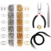 EuTengHao 1314pcs Open Jump Rings and Lobster Clasps Jewellery Repair