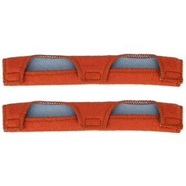 Hard Hat Sweatband,Brown Sweatband Hard Hat Headbands Cycle Ricing Hard Hat (2Pcs) Inner Layer Made of Air-Cushioned Foam to Store Excess Sweat,Absorbent and Soft，Very Practical