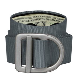 Bison Designs 540A GRA Delta Travel Belt, Graphite, 38"