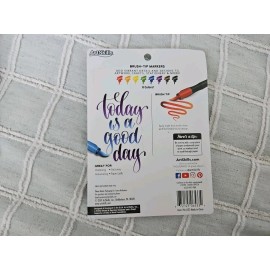ArtSkills Brush Tip Markers Flexible Paint Brush Markers 8 pcs by ArtSkills SEALED NEW