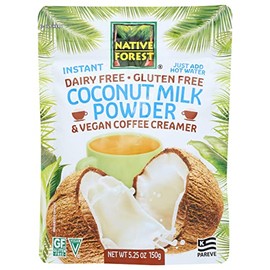 Native Forest Coconut Milk Powder - Coconut Powder, Coconut Cream Powder, Coconut Creamer Powder, Coconut Milk Creamer, Vegan Creamer - 5.25 Ounce