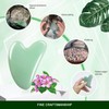 Flagest Gua Sha Tool, Nature Jade Stone Guasha Massage Tool
