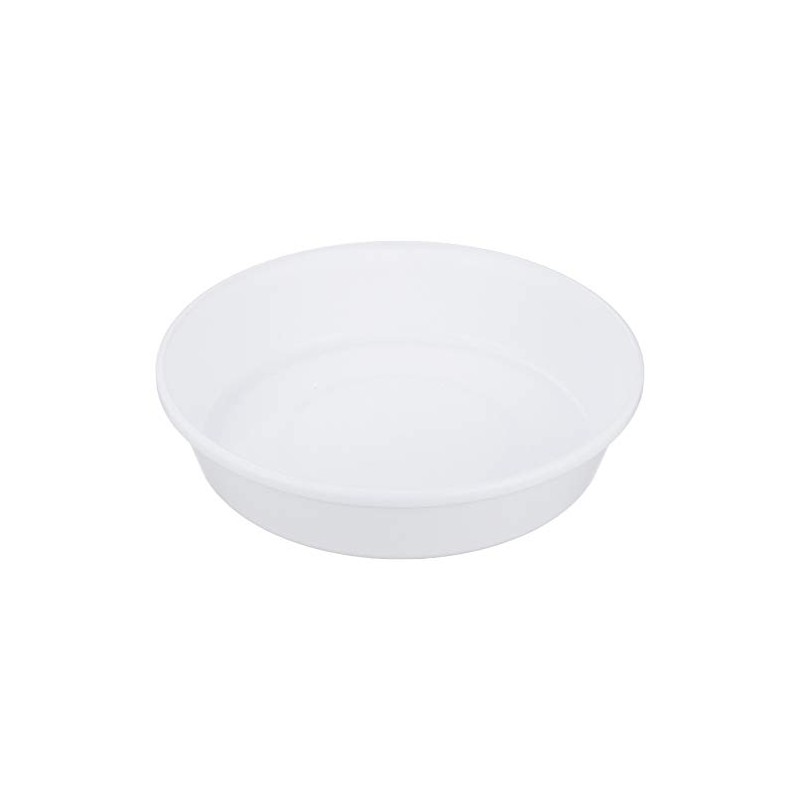 Richell Medium Deep Plate, No. 6, White (W)