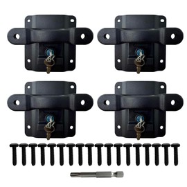 F-LptStor Truck Bed Anchor, Bed Clamp for 2015-2025 Ford F150 F250 F350 and Raptor SuperDuty; 2022-2025 F-150 Lightning Replace for 4 Pack FL3Z99000A64B FL3Z-9928408-AB.