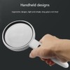 LED Magnifying Glass Set USB Charging Handheld Magnifier with Lights