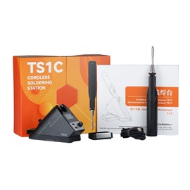 Soldering Iron Station Kit Digital Display Wireless Fast Change 36W Desktop Welding Tool for TS80 80P