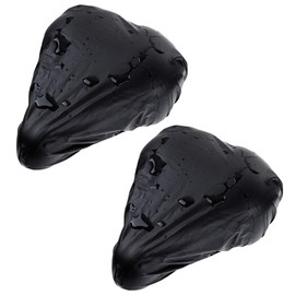 Fc'Noqgn 2 Stück Fahrradsattel Regenschutz, Sattelschutz wasserdicht Fahrrad, Fahrradsattel Regenschutz, Fahrrad langlebig und leicht zu tragen Sattel Regenschutz passt die meisten Fahrräder