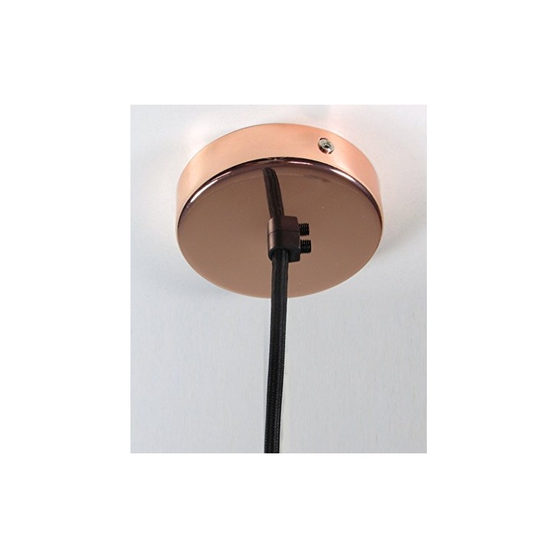1 Point Ceiling Rose | Copper Chrome