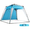 8.2'x8.2' Pop Up Canopy, 2023 Upgraded Outdoor Canopy, Portable Instant