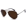 Metal Aviator Small Face Men Women Teens UV400 Polarised Sunglasses