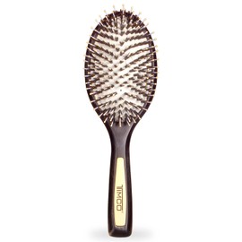 Timco Cepillo Desenredante suave tipo puercoespin Mango de Madera CWB1006