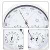 Generic Weather Station, 3 in 1 Wall Hanging Barometer, Thermometer