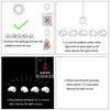 Glow Stones, Glowing in The Dark Pebbles 150pcs for Walkways,