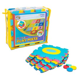 Interlocking Baby Foam Floor/Play Mats - Soft Play Equipment for Toddlers; Indoor/Outdoor Kids’ Activity/Safety Mats in Multiple Exquisite Colours