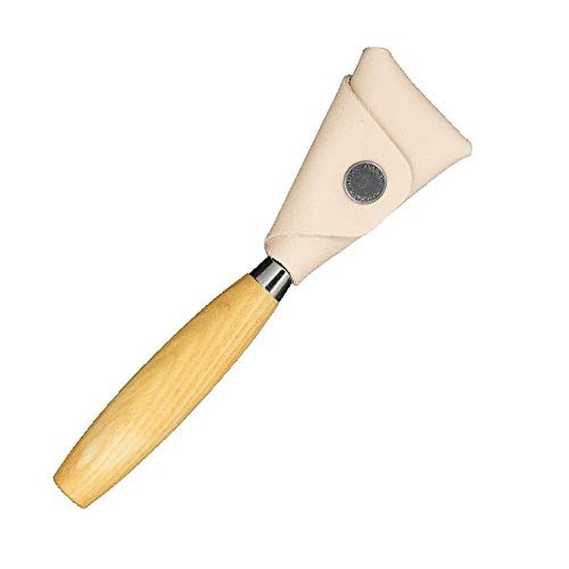 Morakniv 164 Right-Handed Stainless Steel Hook Knife With Leather Sheath