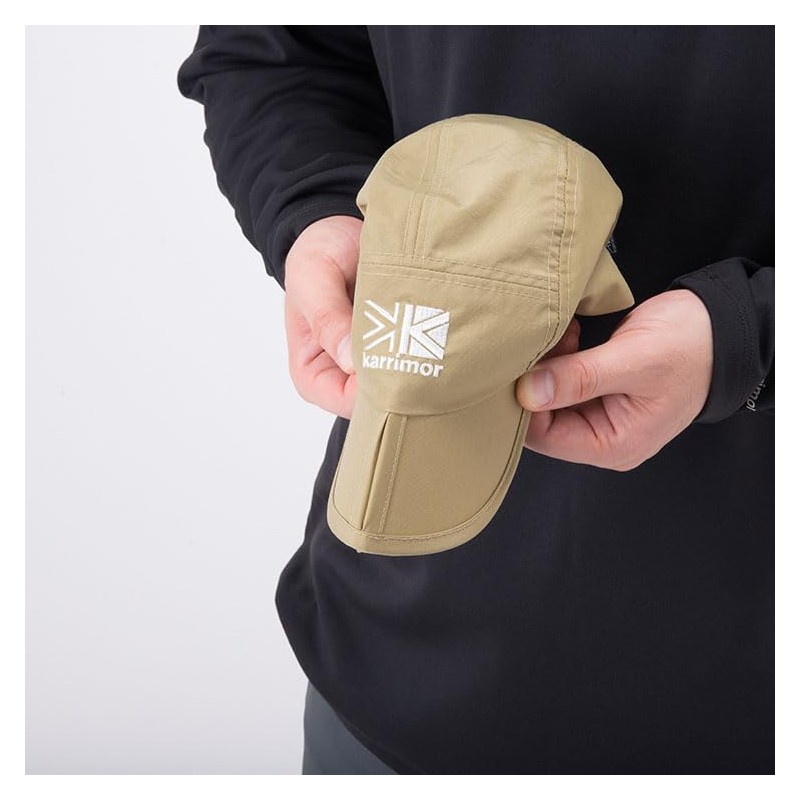 Kalimar Trekking Cap, Folding Cap, steel blue