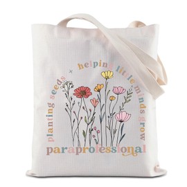 Paraprofessional Aprreciation Gift Para Teacher Tote Bag Para Life Gift Paraeducator Reusable Grocery Shopping Bag (Para Tote)