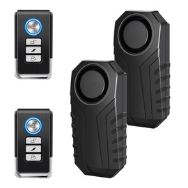 Cruxer 2 Bicycle Alarm System with Remote Control, Bicycle Accessories Wireless Anti-Theft Devices, Motorcycle Bicycle Alarm, Bicycle Alarm System Alarm Lock Bicycle Lock with Alarm Function for Ebike Scooter