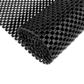 Non-Slip Mat, 100 x 150 cm, Non-Slip Mat for Carpet, PVC Carpet, Non-Slip Underlay, Multi-Purpose Non-Slip Carpet Underlay for Carpet, Carpet Underlay, Drawer, Car, Kitchen Tray (Black)