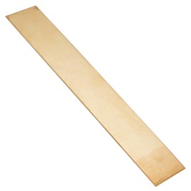 OLYCRAFT Brass Sheet 12.0 x 2.0 x 0.8 inches (304 x 50 x 2 mm), Metal Plate for DIY Projects, Pure Copper Plates, Brass Plates, Enamel Copper Repair for Handicrafts