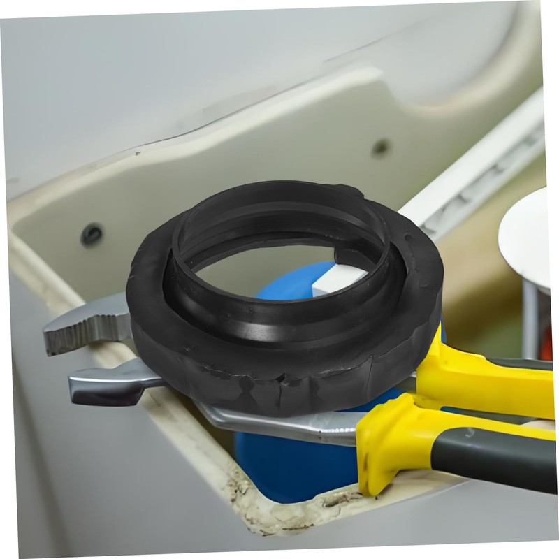 jojofuny Leakproof Toilet Flange Seal Thick Rubber Ring for Bathroom