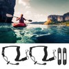 Kayak Canoe Paddle Safety Rope Holder Clip Boat Mount Kit