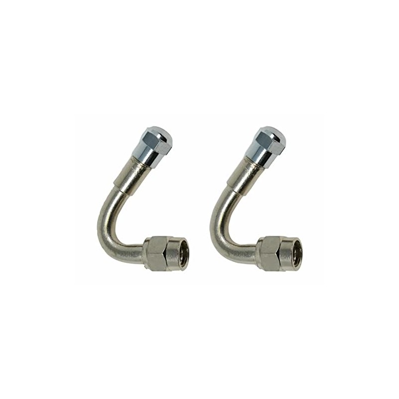 TireMinder 135 Degree Angled Valve Extender, 2 Pack