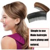 3Pcs Hair Bun Invisible False Hair Clip Bump It Up