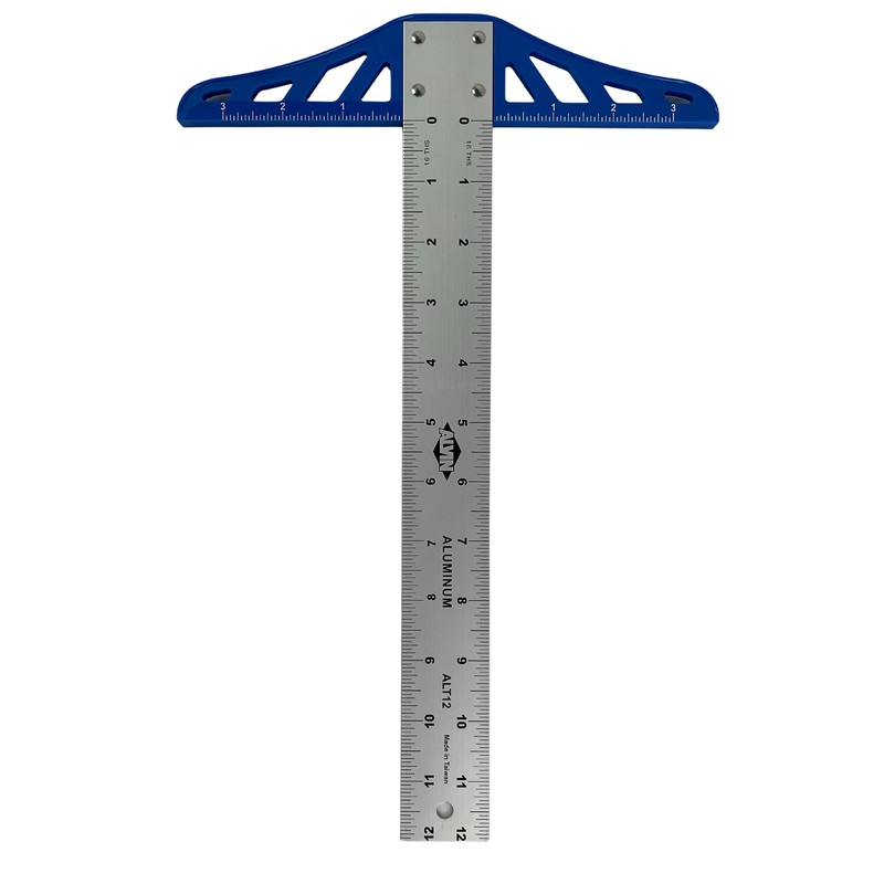 ALVIN ALT12 Aluminum Graduated T-Square Drawing and Design Tool for