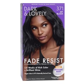Dark & Lovely Color #371 Jet Black (3 Pack) by Dark & Lovely