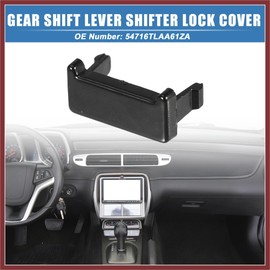 HEROFFIX Shifter Lock Cover Car Gear Shift Lever Shifter Lock Cover for Honda CRV 2017-2020 No.54716TLAA61ZA Replace Parts