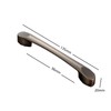 Zinc Alloy Antique Bronze Handle Pulls, Retro Door Pulls Cabinet