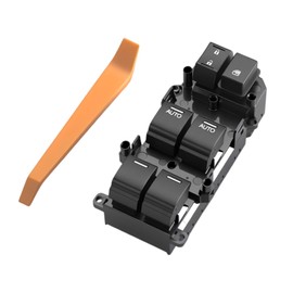 Front Left Driver Side Master Window Switch for Honda Accord Sedan EX-L 2013-2017,OE 35750-T2A-A01,35750T2AA01,35750-T2A-A11,35750T2AA11,641-53986