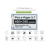 waveshare 3.7inch E-Paper E-Ink Display Module for Raspberry Pi Pico